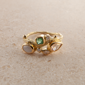 Seafire Guld Ring 