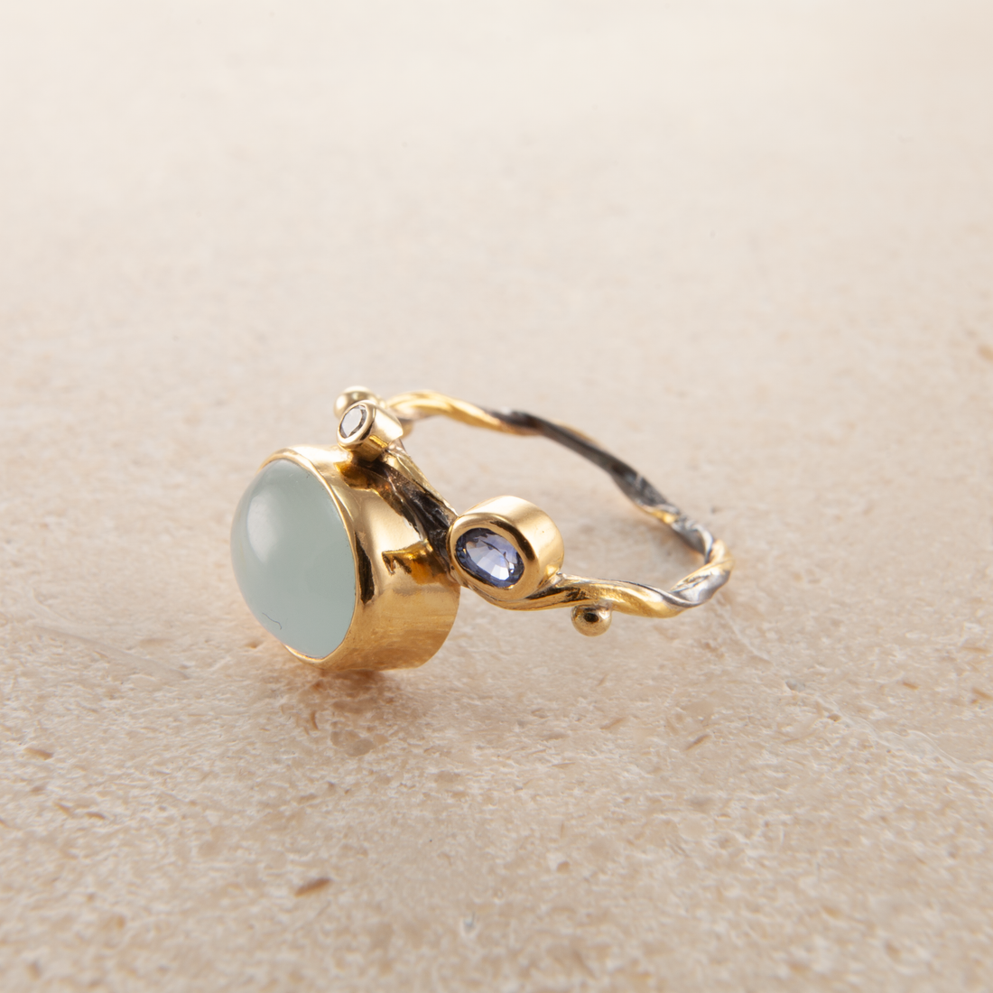 Seafire Sølv Ring