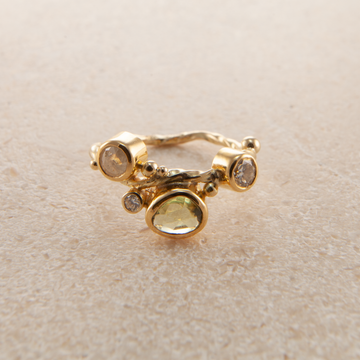 Seafire Guld Ring 