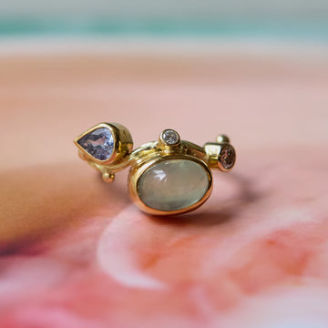 Seafire Gold Ring