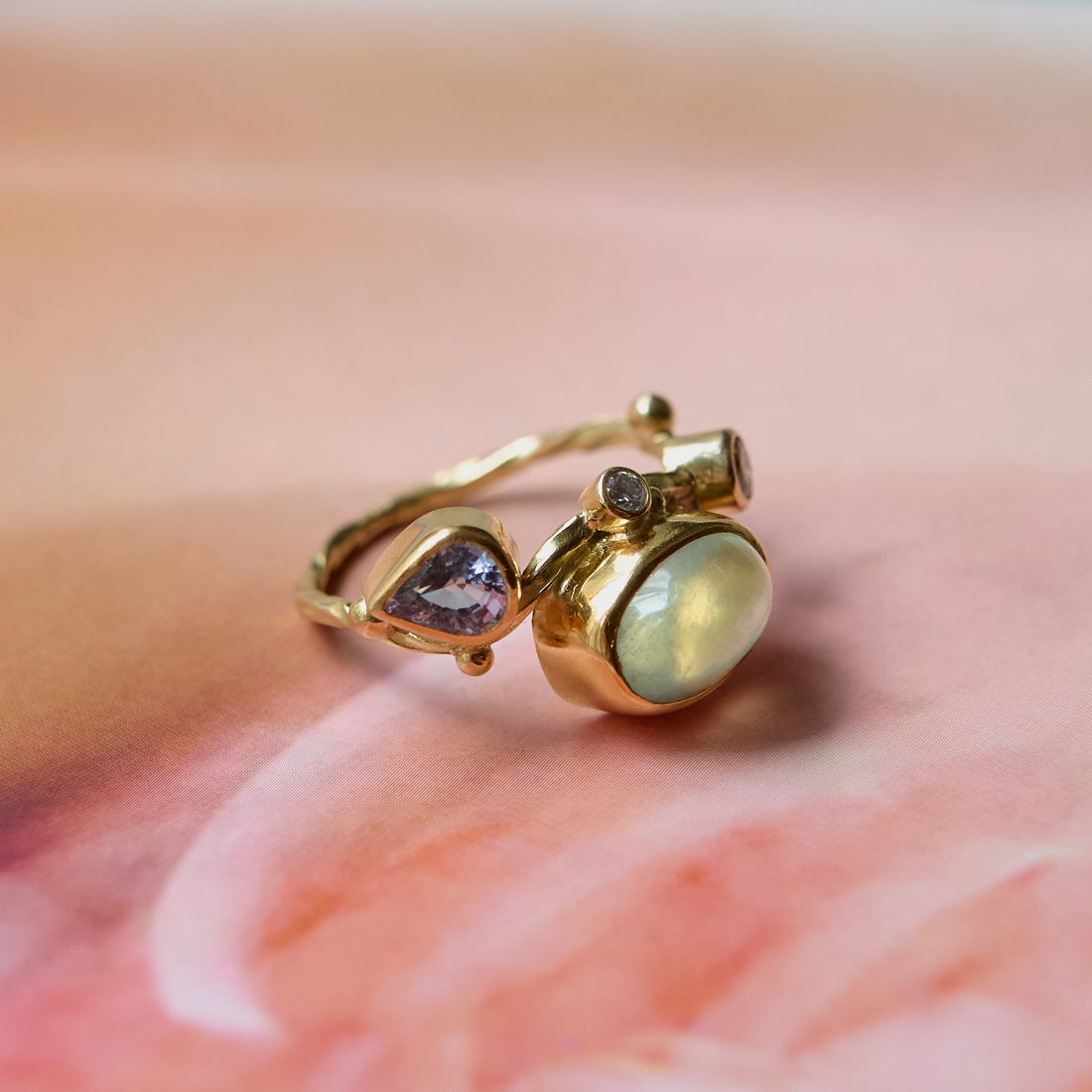 Seafire Guld Ring