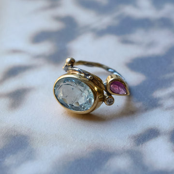 Seafire Sølv Ring 