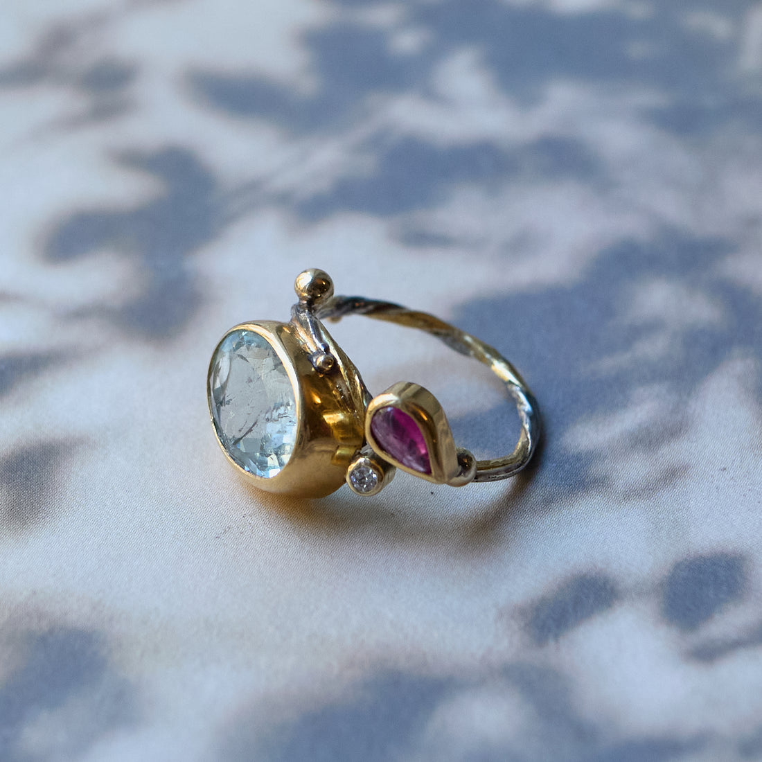 Seafire Sølv Ring 