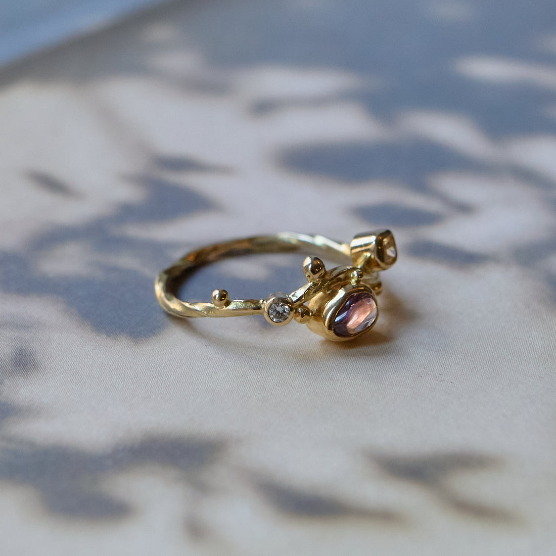 Seafire Guld Ring