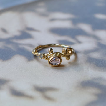 Seafire Guld Ring