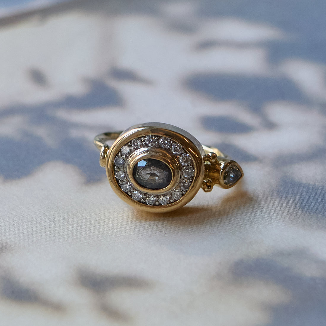 Pavé cocktail ring