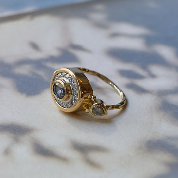 Pavé cocktail ring
