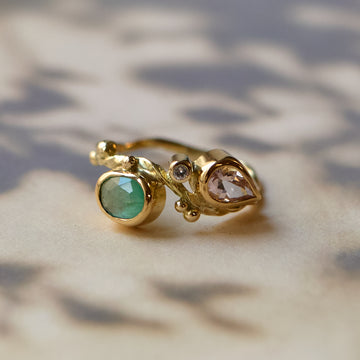 Seafire Guld Ring