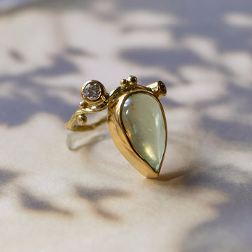 Seafire Guld Ring