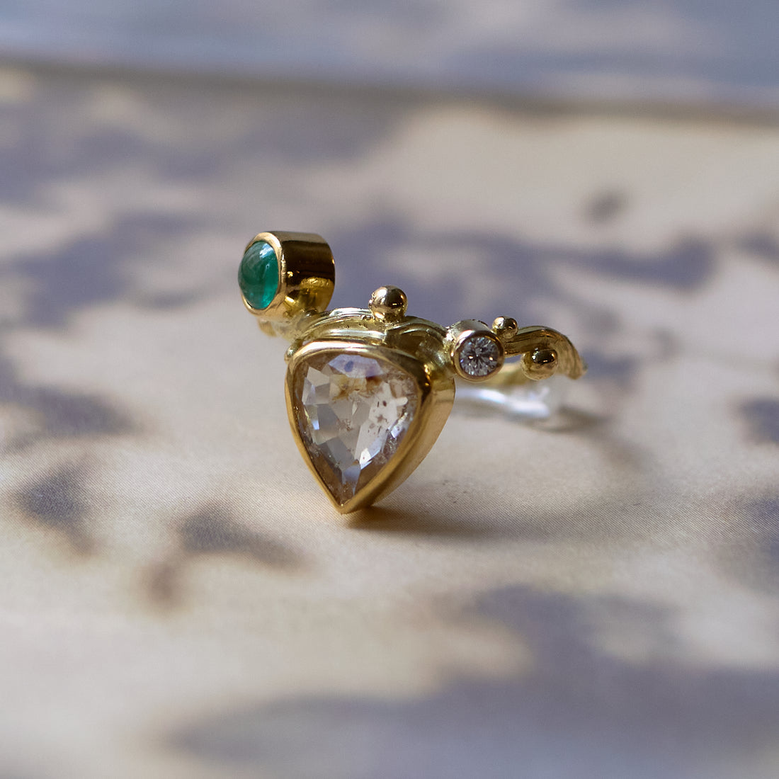 Seafire Guld Ring 