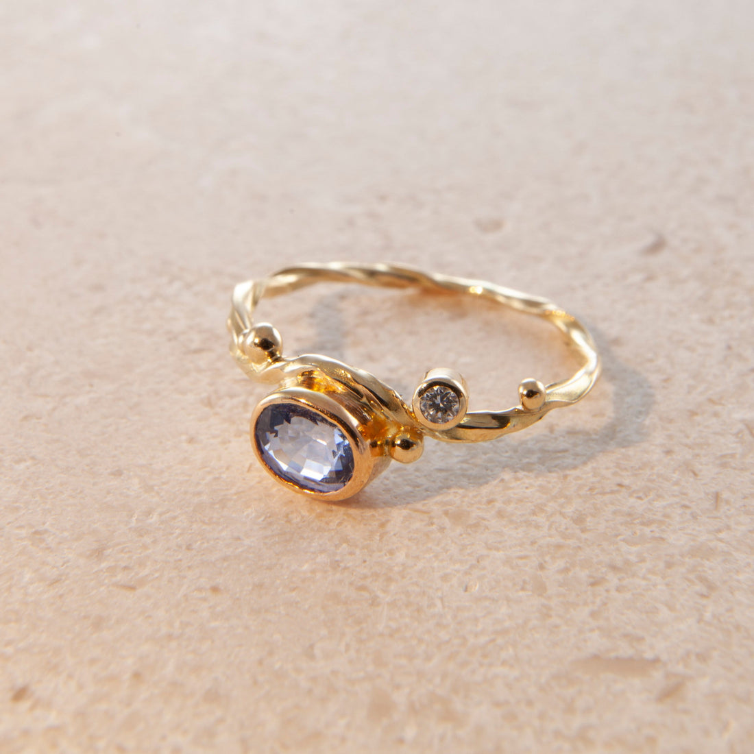 Seafire Gold Ring