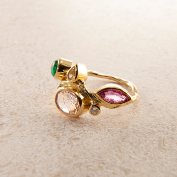 Seafire Gold Ring