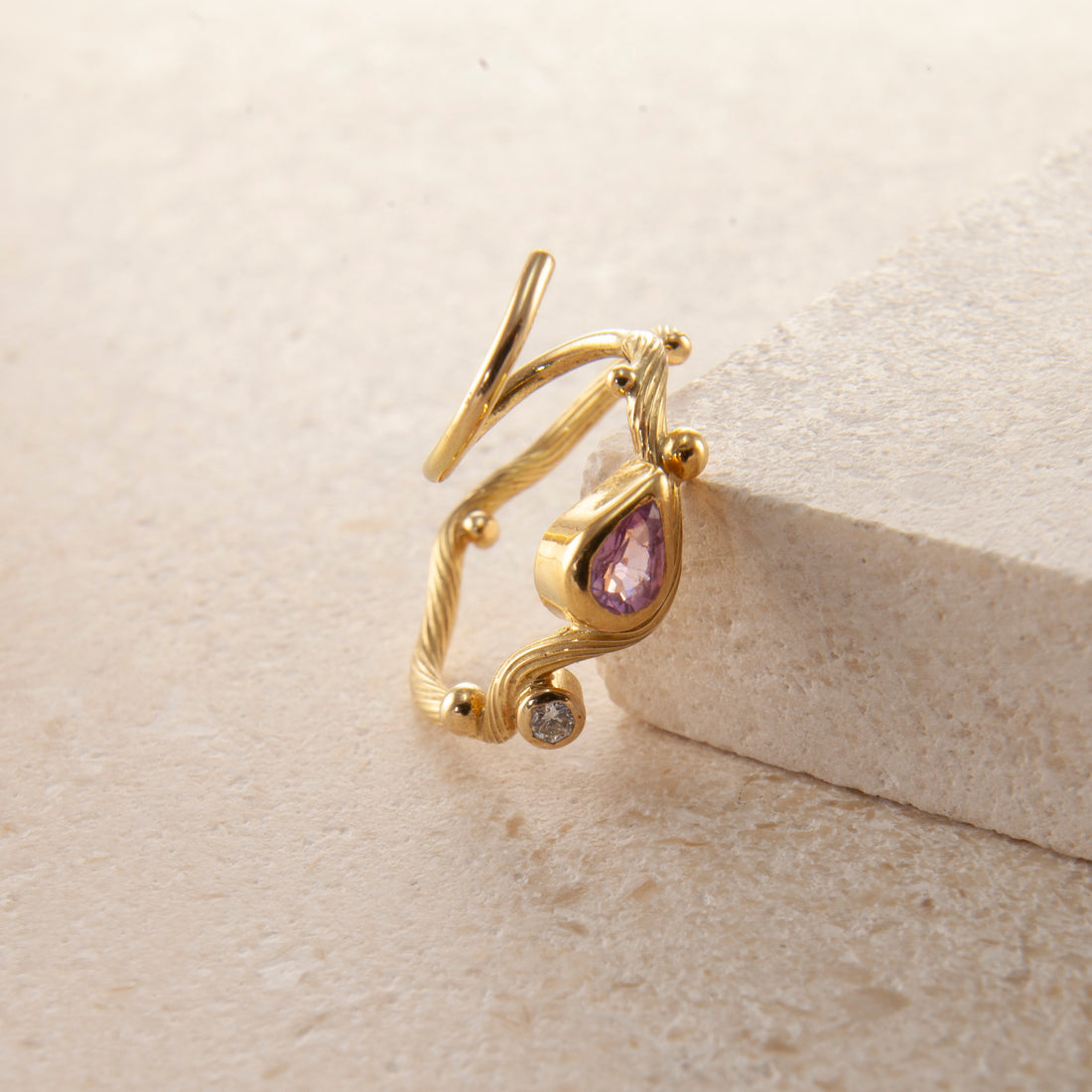 Tallulah gold hoops small