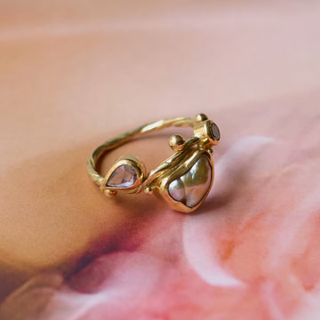 Seafire Guld Ring 