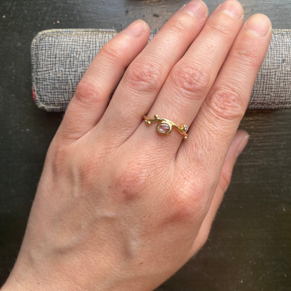 Seafire Gold Ring