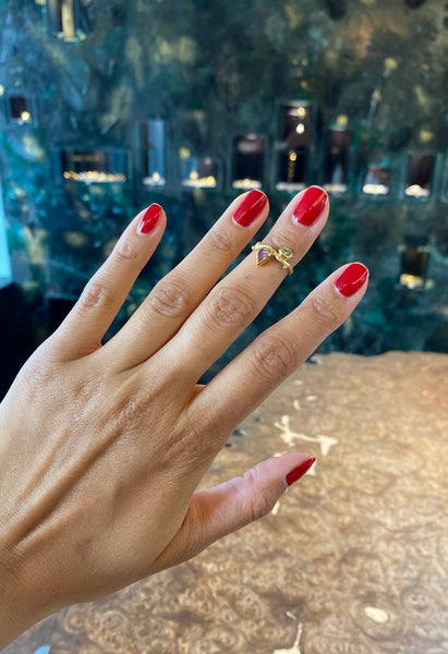 Seafire Guld Tip Ring 