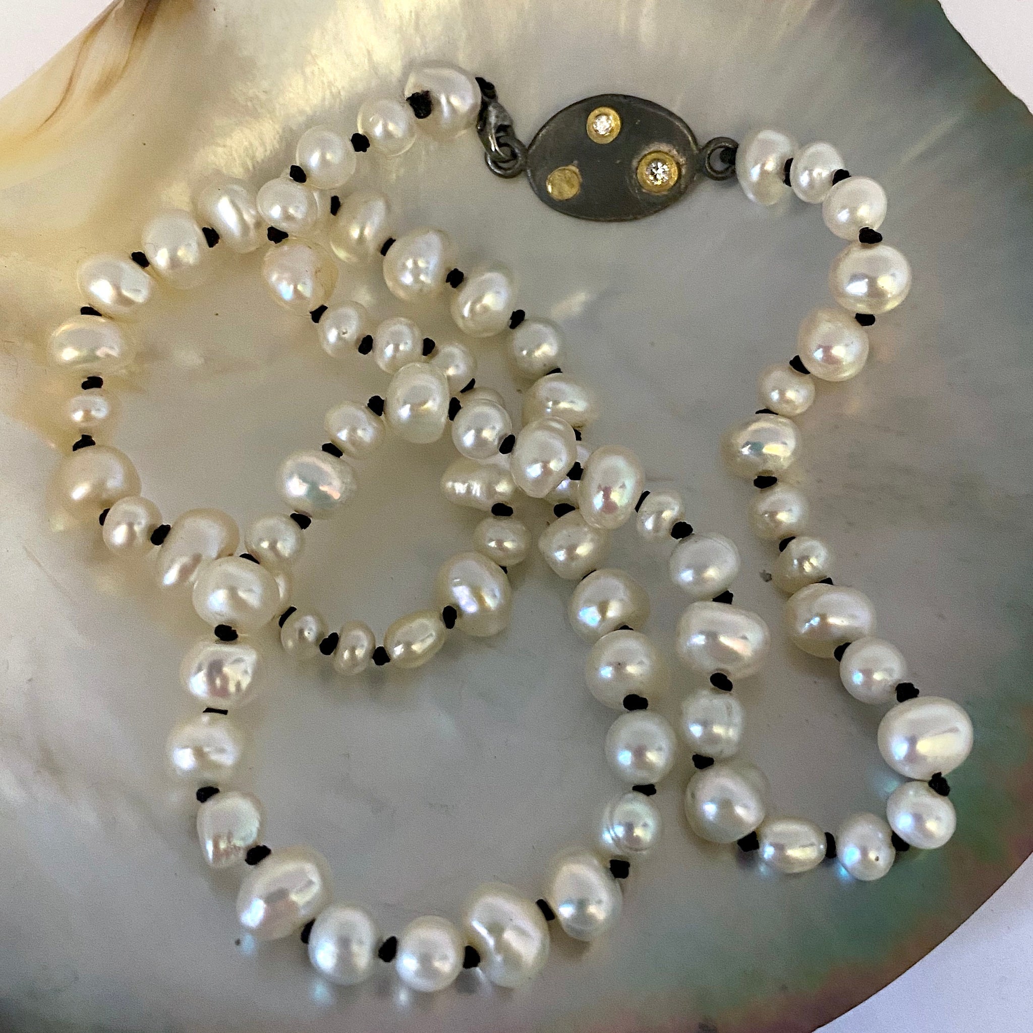 Mens Signature Pearl Necklace 6mm – OceanJewel