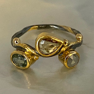 Seafire Sølv Ring
